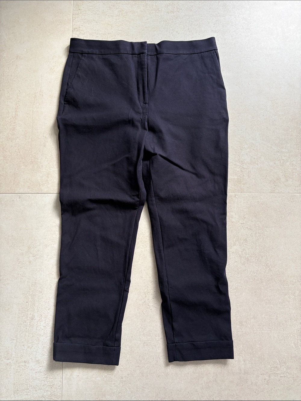 Ann Taylor EVA Dark Navy Dress Ankle  Pants